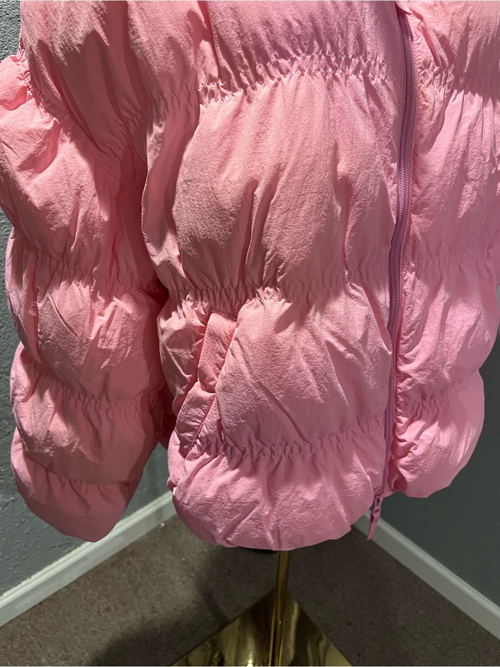 🌸JOY LAB PINK PUFFER JACKET SIZE MEDIUM🌸 - Picture 3 of 5